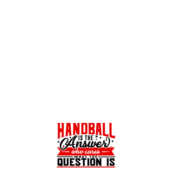 Sport is the answer HANDBALIST model negru pe tricou