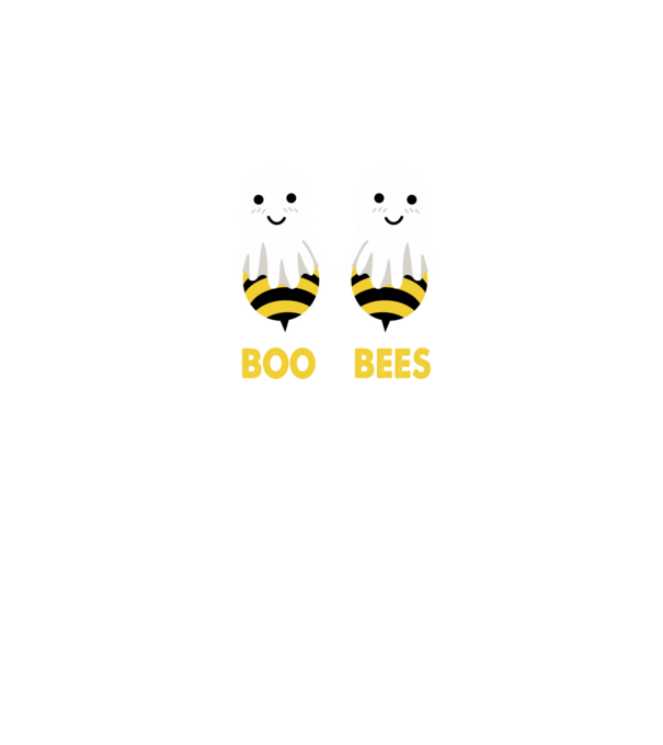 Boo bees model negru pe tricou