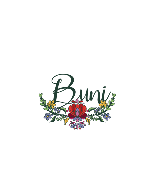 Buni model alb pe tricou