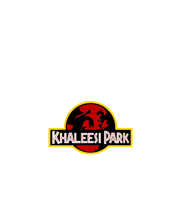 Khaleesi Park model alb pe tricou