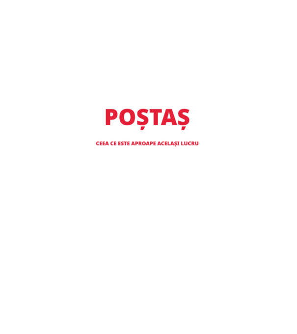 Supererou poştaş model negru pe tricou