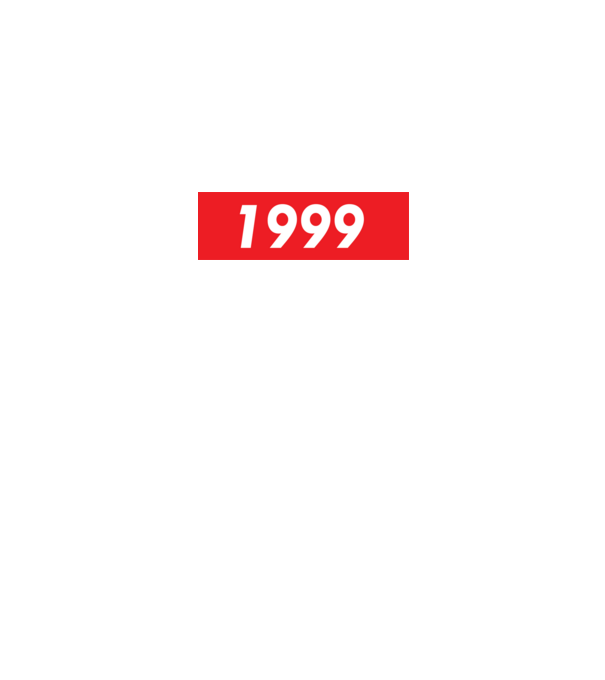 Supreme Birthday 1999 model negru pe tricou