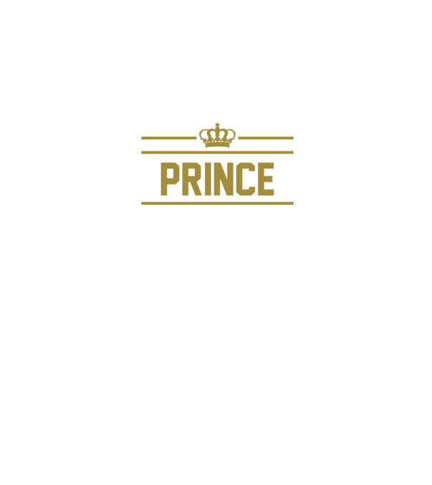 Prince model negru pe tricou