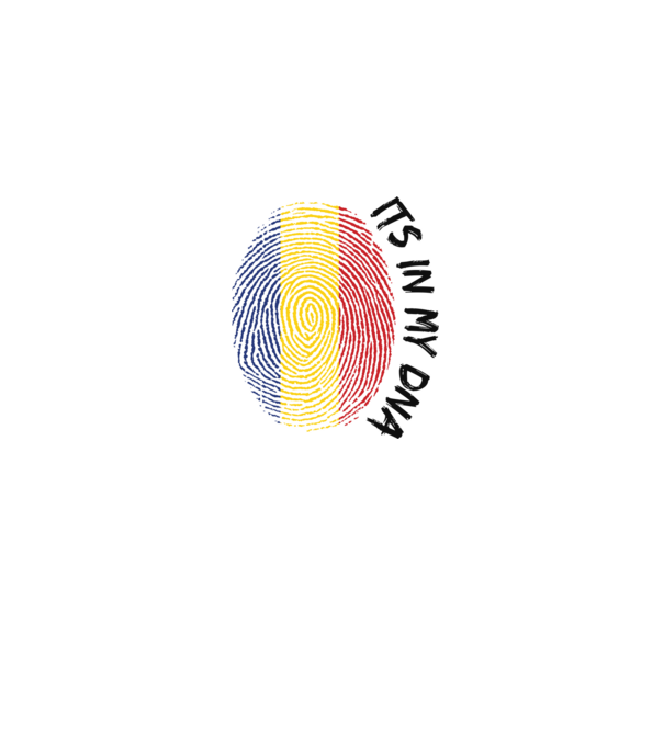România fingerprint model gri pe tricou