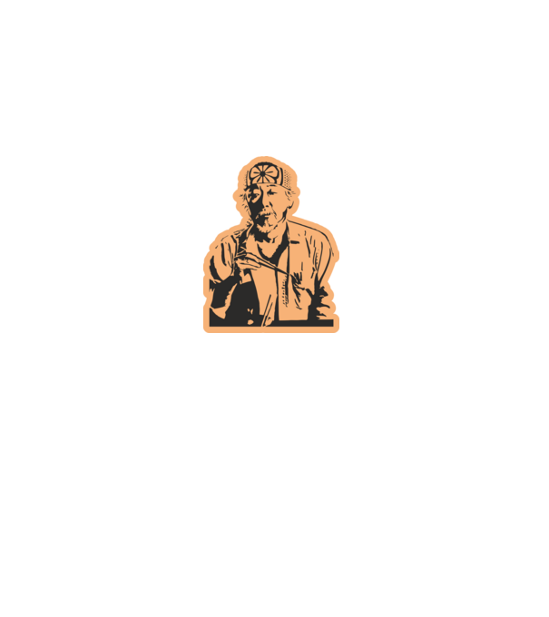 Mister miyagi cobra kai model alb pe tricou