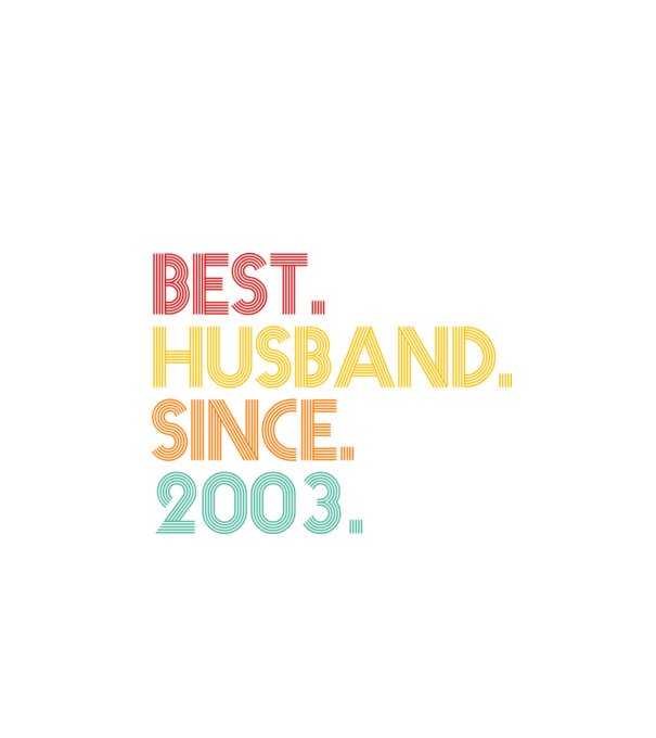 best husband since 2003 retro model negru pe tricou