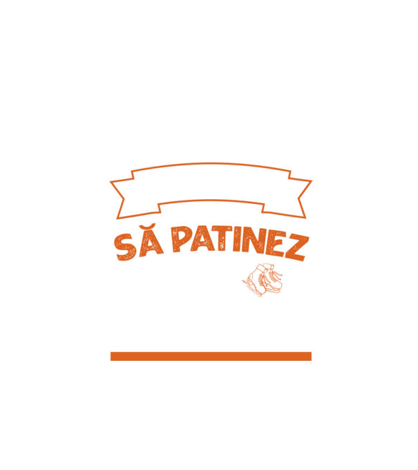 Nu-mi place întotdeauna să patinez, stai, ba da model negru pe tricou