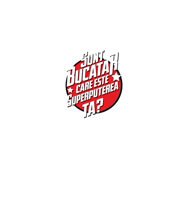 sunt bucătar, care este superputerea ta? model albastru închis pe tricou