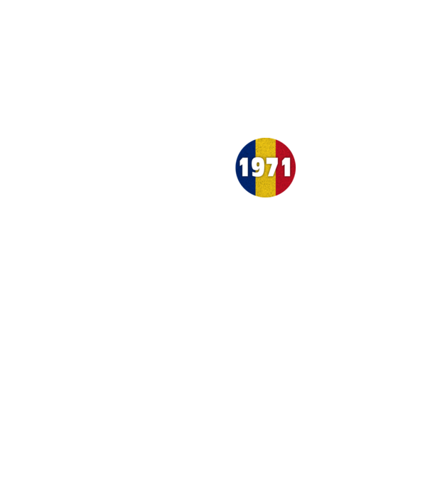 made in 1971 retro vintage model negru pe tricou