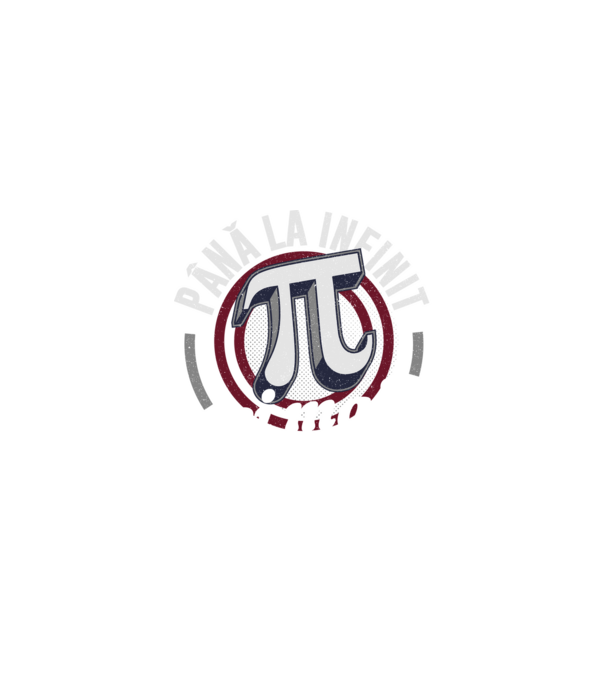 Până la infinit și mai departe! model negru pe tricou