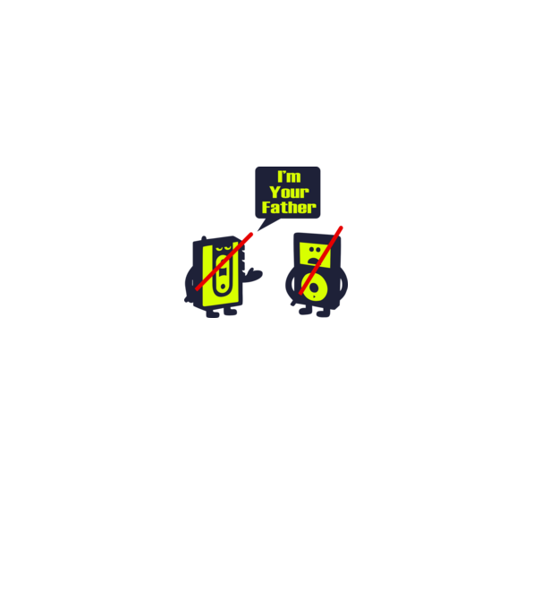 'I''m Your Father 1' model gri pe tricou