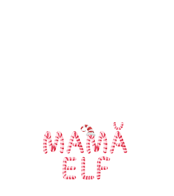 mamă elf model negru pe tricou