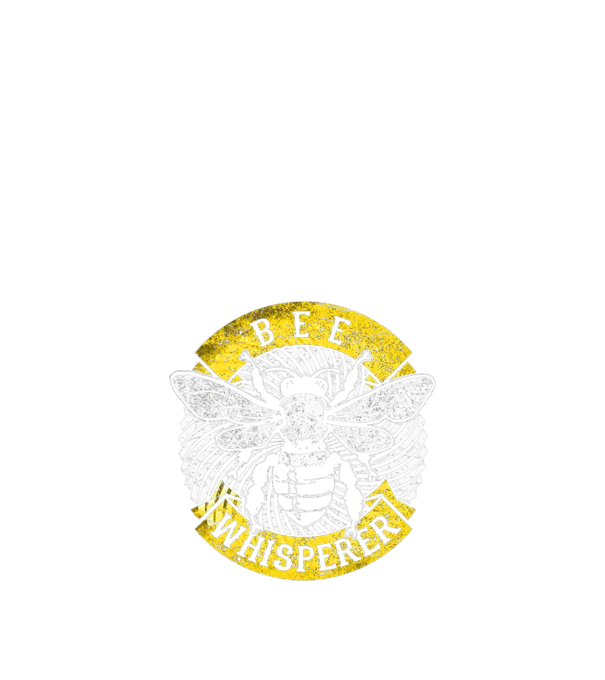 Bee Whisperer model negru pe tricou