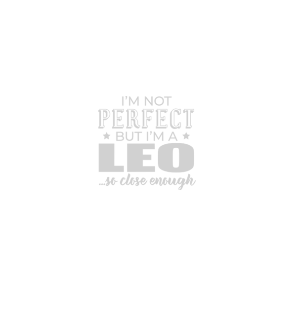 Not perfect, but LEO model negru pe tricou