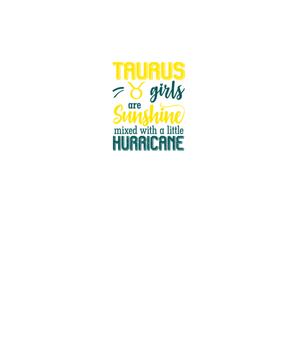Sunshine with Hurricane TAURUS model negru pe tricou