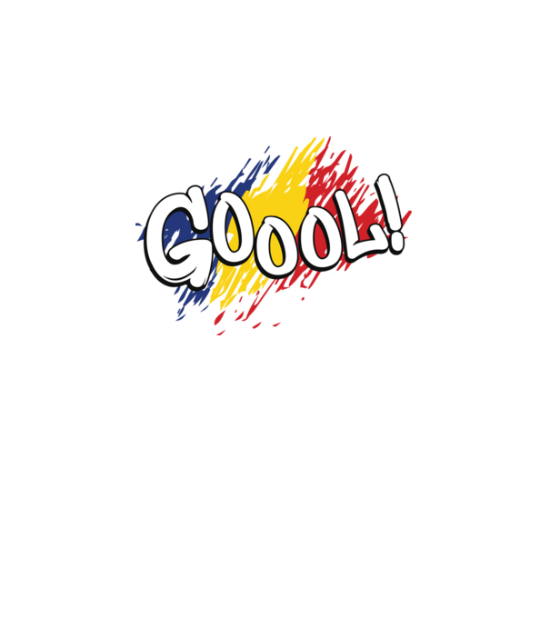 GOOOL model negru pe tricou