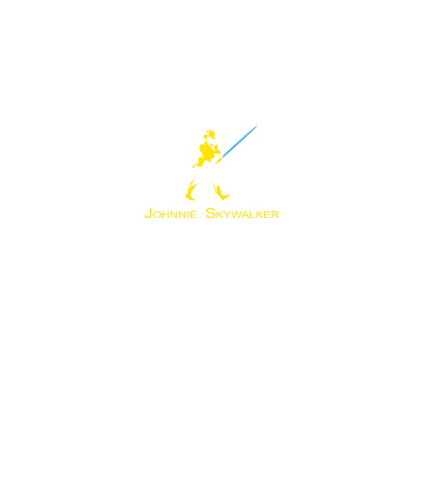 Johnnie Skywalker model gri pe tricou