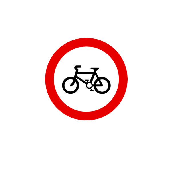 Pistă pentru Biciclete model galben neon pe tricou