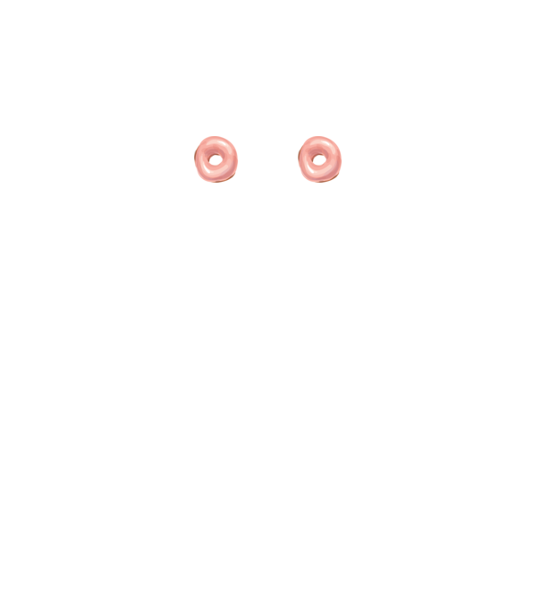 Donut titties model alb pe tricou