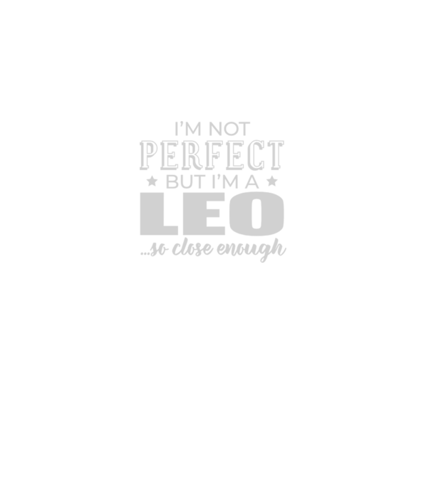 Not perfect, but LEO model negru pe tricou