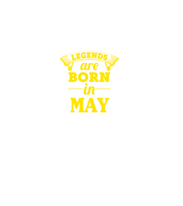 Legends are born in May model gri pe tricou