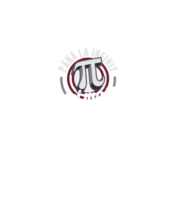 Până la infinit și mai departe! model negru pe tricou