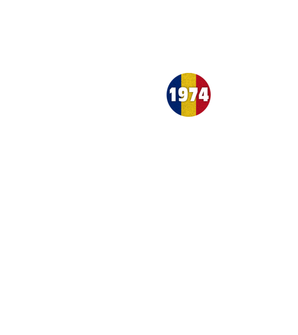 made in 1974 retro vintage model negru pe tricou