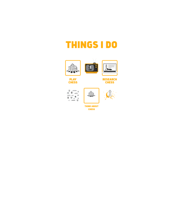 Things I do in my spare time model turcoaz pe tricou