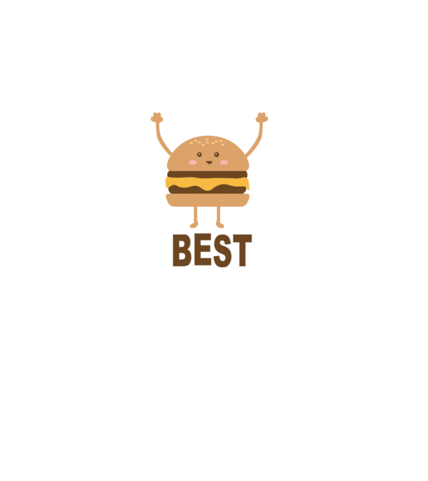 Best hamburger model alb pe tricou