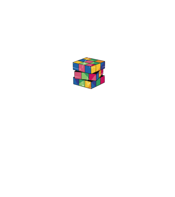 Rubik cube what part model negru pe tricou