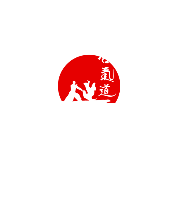 Aikido model negru pe tricou