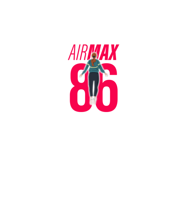 air max 86 stranger things model negru pe tricou