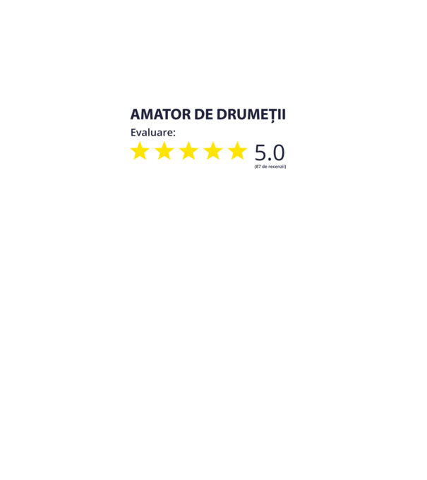 amator de drumeții evaluare model alb pe tricou
