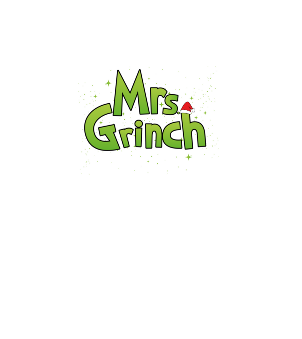 Grinch Family Mrs Grinch model turcoaz pe tricou