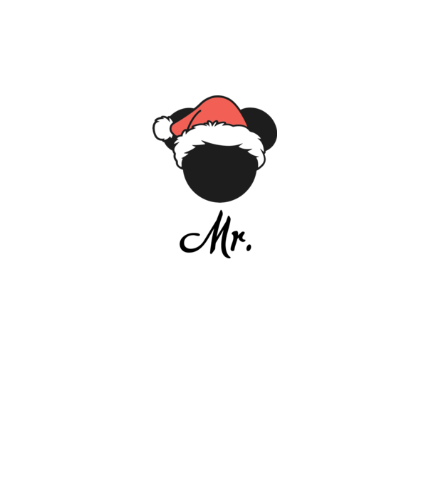 mr christmas model gri pe tricou