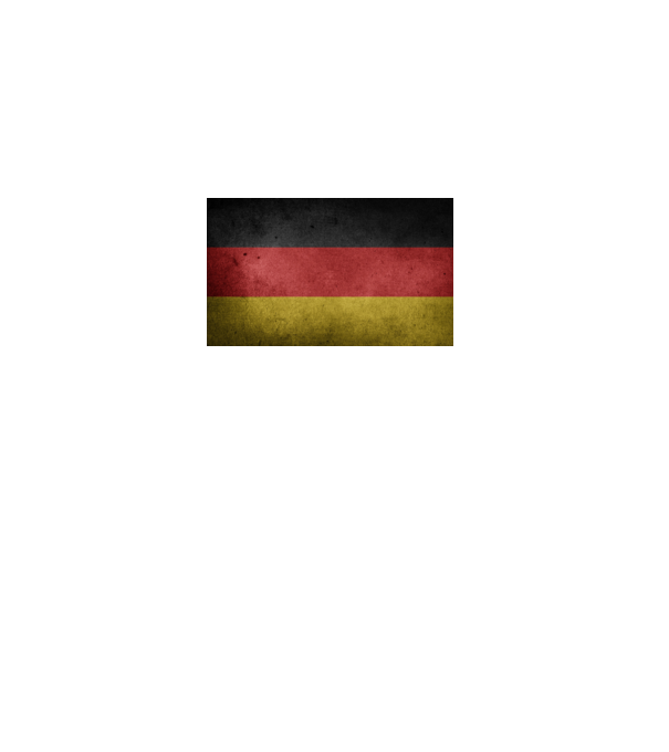 GERMANY model negru pe tricou