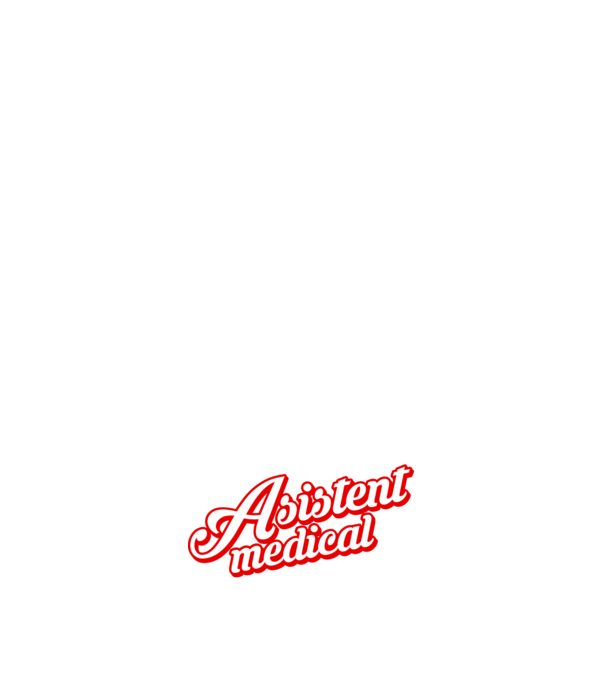 Cel mai bun ASISTENT MEDICAL din lume model albastru închis pe tricou