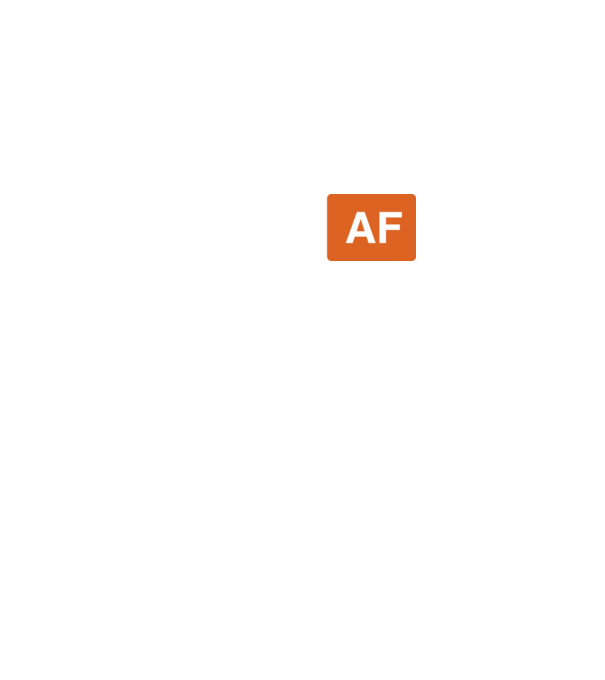 Single AF model negru pe tricou