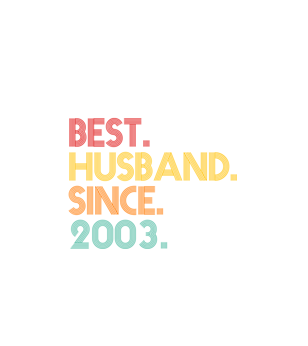 best husband since 2003 retro model negru pe tricou