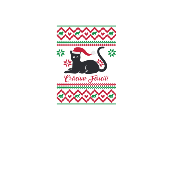 crăciun fericit model alb pe tricou