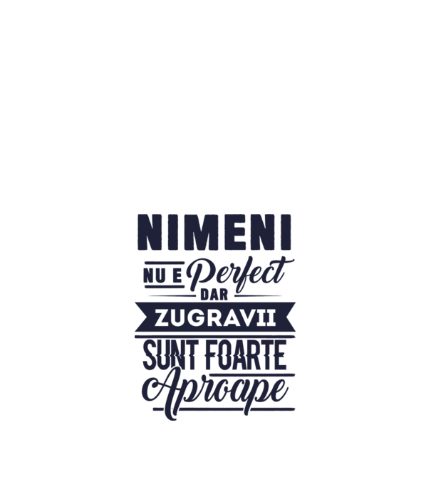 Nimeni nu e perfect, dar zugravii sunt foarte aproape model alb pe tricou