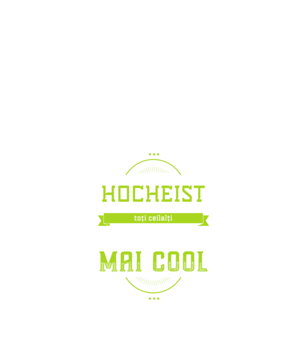 Sunt hocheist, la fel ca toți ceilalți, dar mult mai cool model negru pe tricou