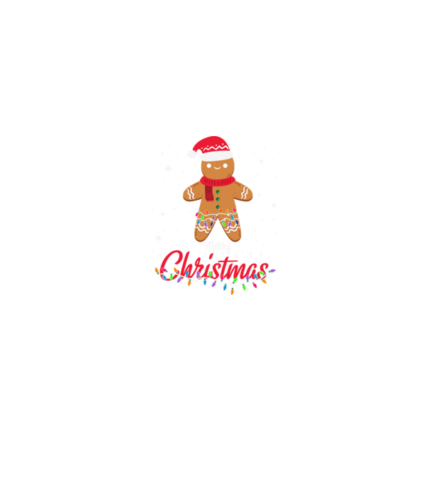 Merry christmas cookie model negru pe tricou
