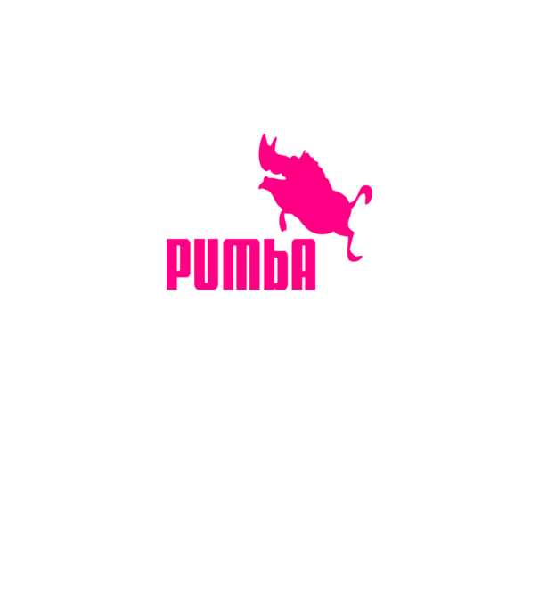 Pumba model galben neon pe tricou