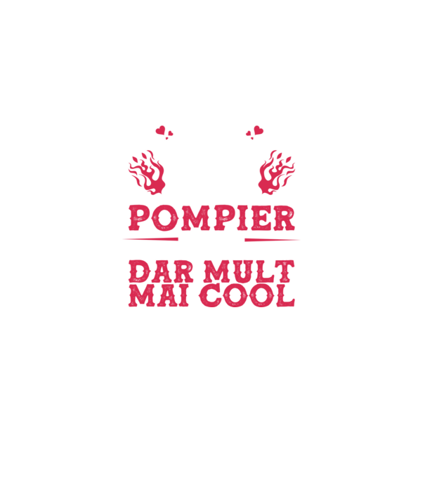 sunt soția unui pompier, la fel ca toate celelalte soții, dar mult mai cool D8416418 model negru pe tricou
