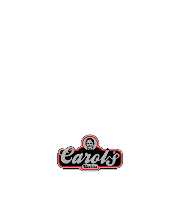 Carols cookies model negru pe tricou