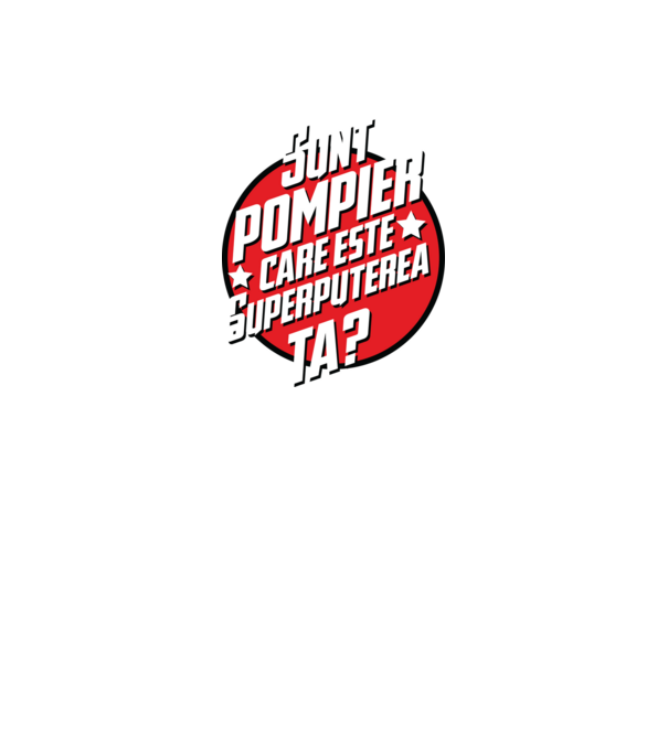 sunt pompier, care este superputerea ta? model verde neon pe tricou