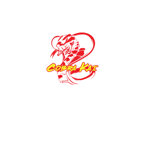cobra kai simple model turcoaz pe tricou