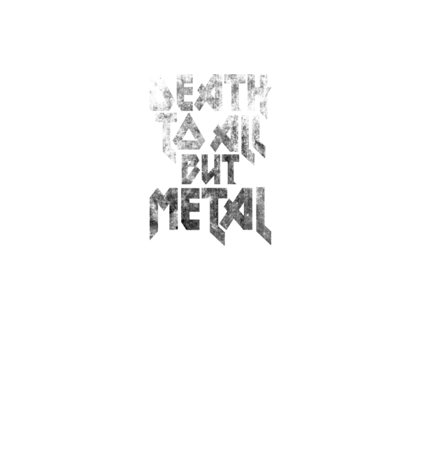 Death but metal model negru pe tricou