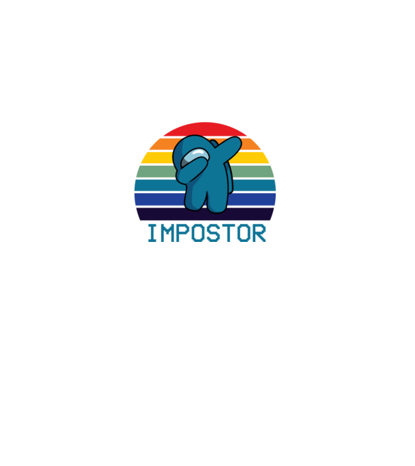 Impostor model negru pe tricou
